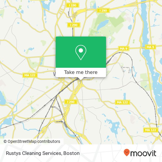 Rustys Cleaning Services map