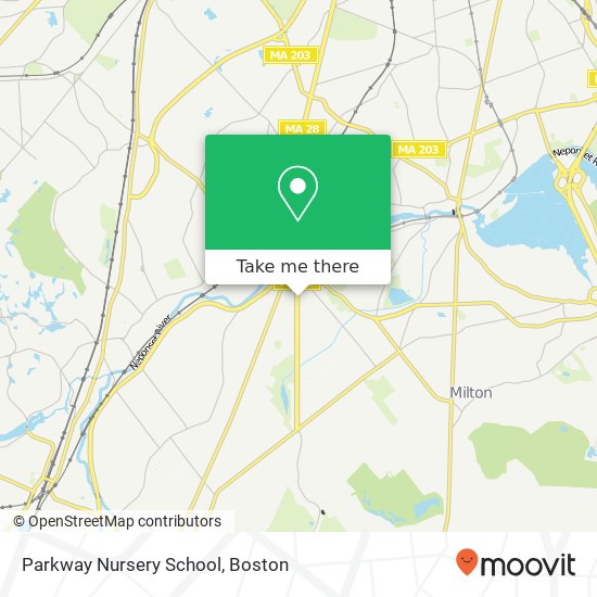 Mapa de Parkway Nursery School