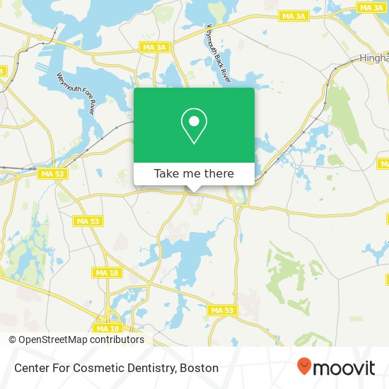 Mapa de Center For Cosmetic Dentistry