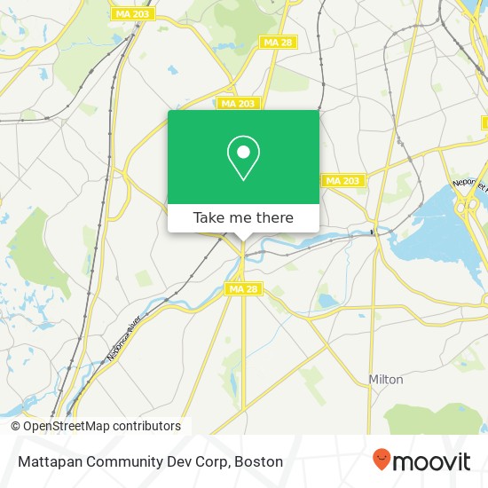 Mapa de Mattapan Community Dev Corp