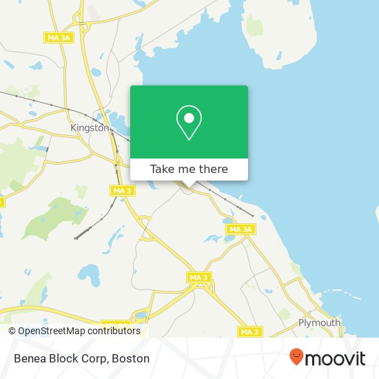 Mapa de Benea Block Corp