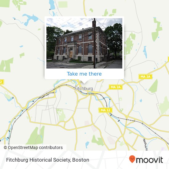 Mapa de Fitchburg Historical Society