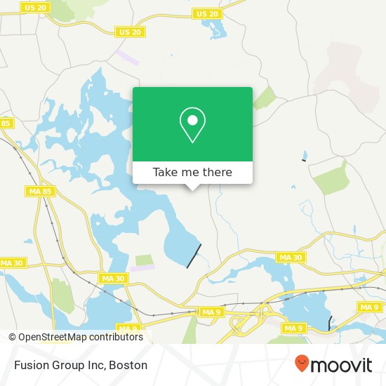 Fusion Group Inc map