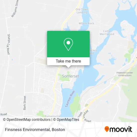 Finsness Environmental map