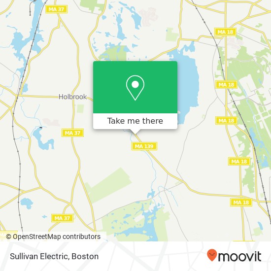 Sullivan Electric map