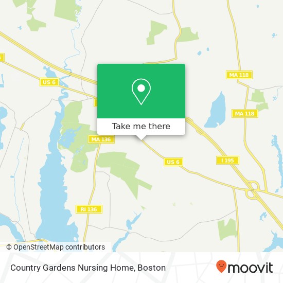 Mapa de Country Gardens Nursing Home