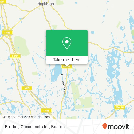 Building Consultants Inc map