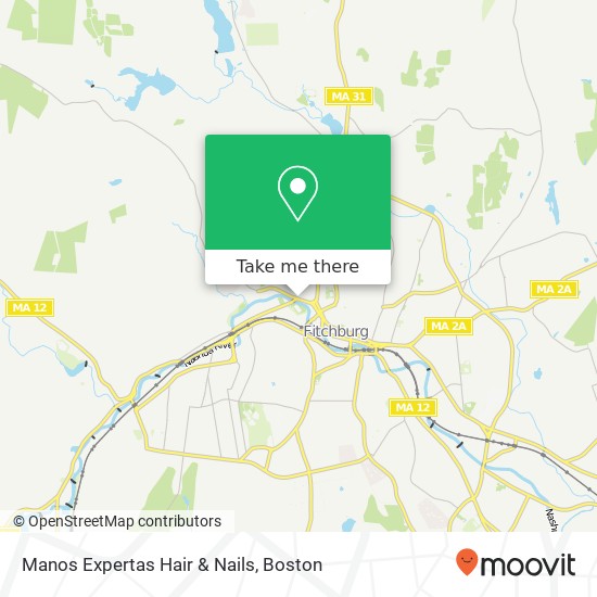 Manos Expertas Hair & Nails map