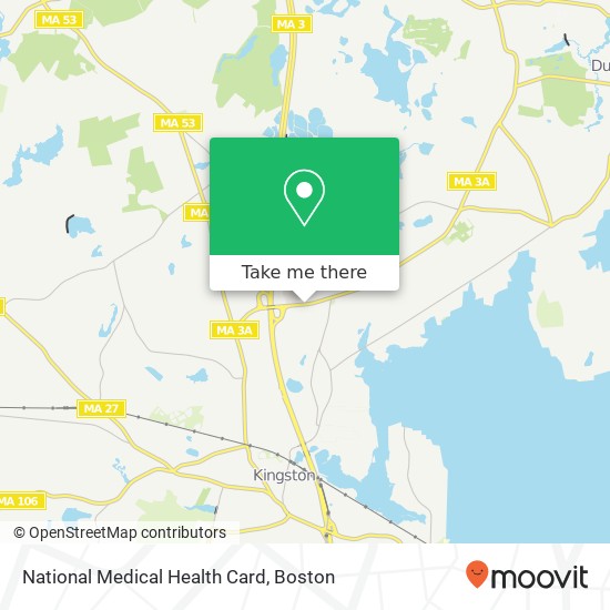 National Medical Health Card map