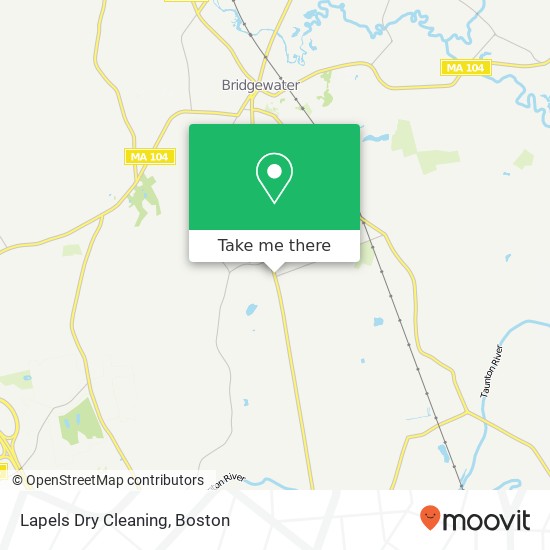 Mapa de Lapels Dry Cleaning