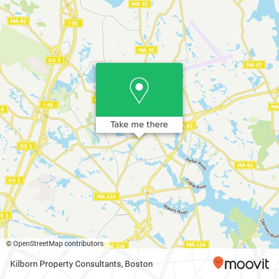 Kilborn Property Consultants map