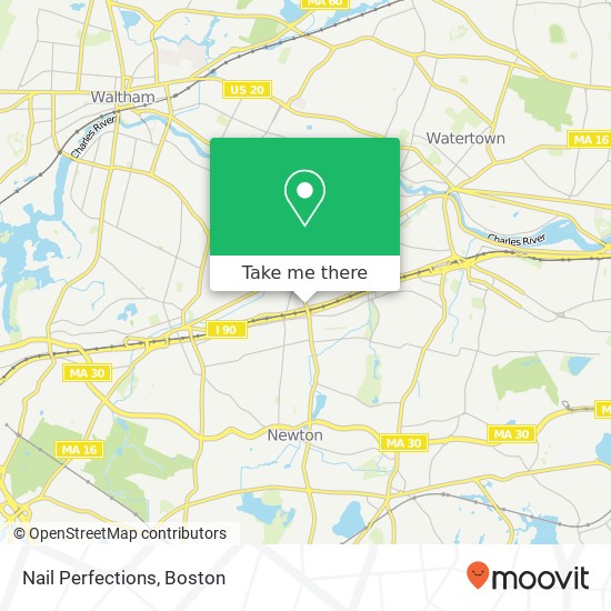 Nail Perfections map