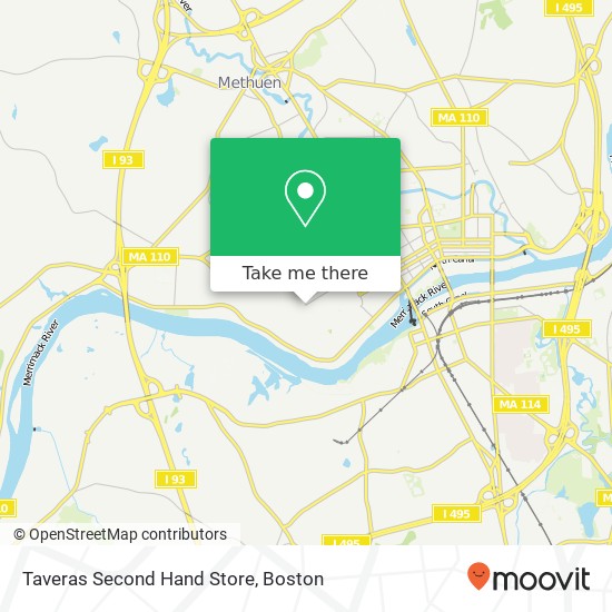 Taveras Second Hand Store map