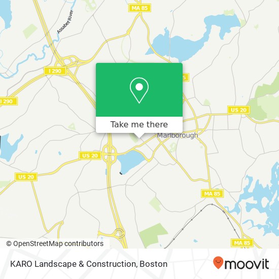 KARO Landscape & Construction map