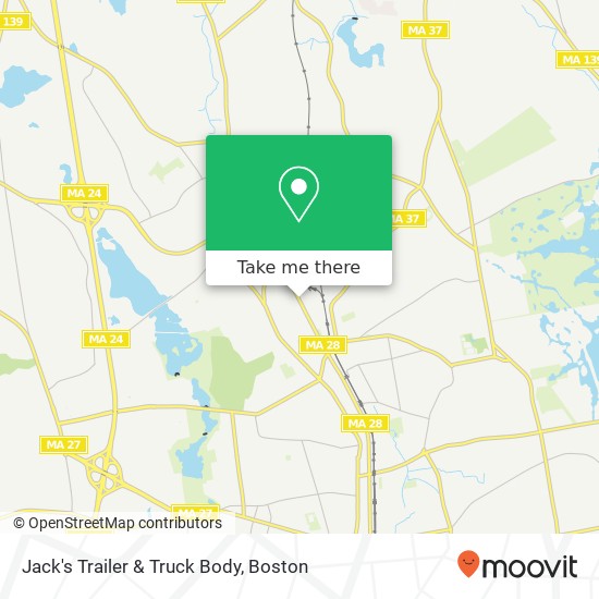 Jack's Trailer & Truck Body map
