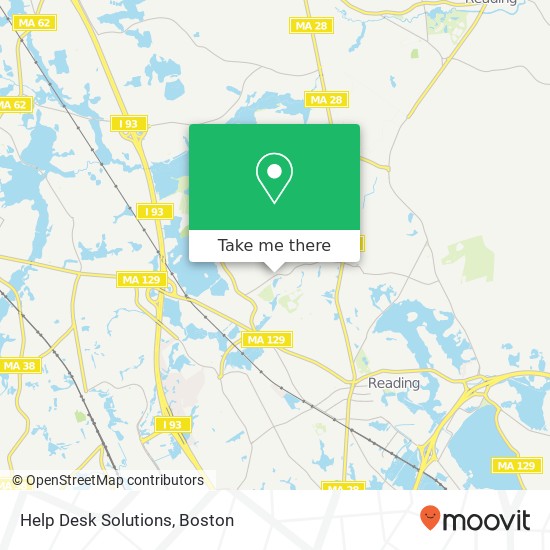 Help Desk Solutions map