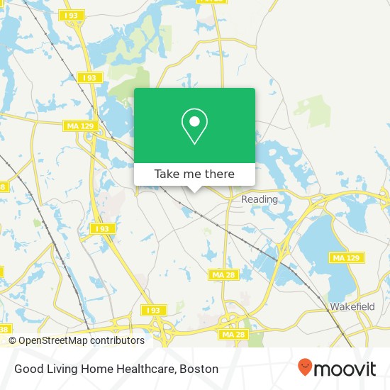 Mapa de Good Living Home Healthcare