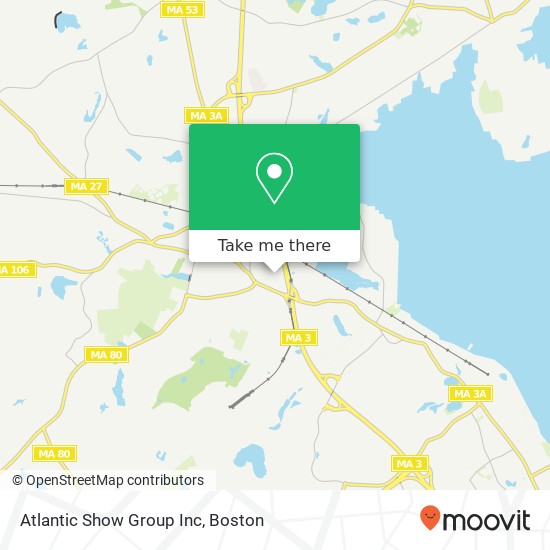 Mapa de Atlantic Show Group Inc