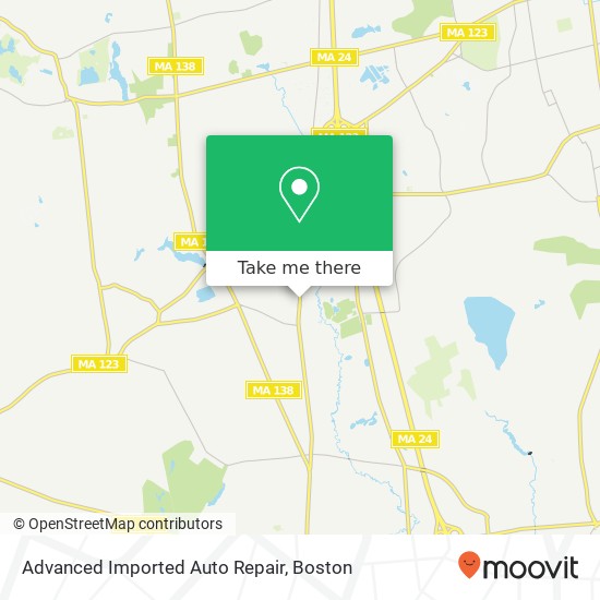 Advanced Imported Auto Repair map