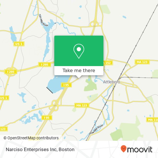 Narciso Enterprises Inc map