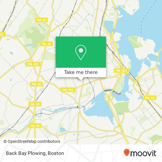 Back Bay Plowing map