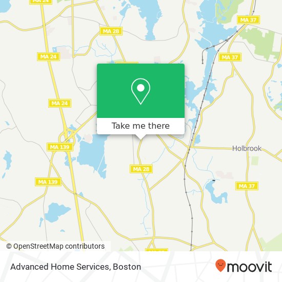 Mapa de Advanced Home Services