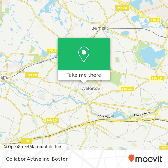 Mapa de Collabor Active Inc