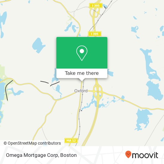 Omega Mortgage Corp map