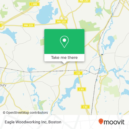 Eagle Woodworking Inc map