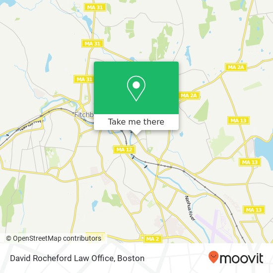 David Rocheford Law Office map