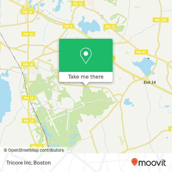 Tricore Inc map