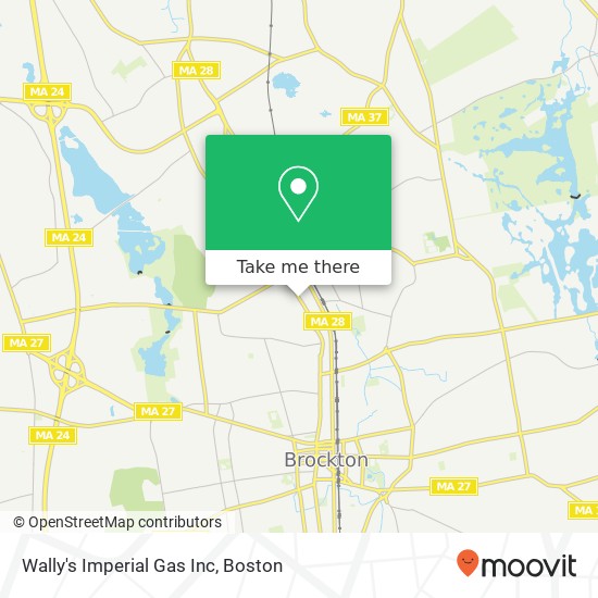 Wally's Imperial Gas Inc map