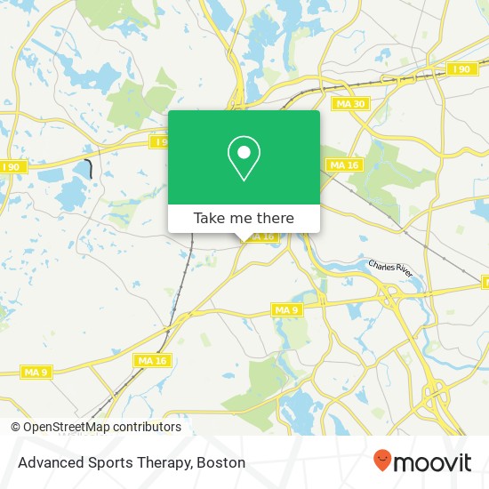 Mapa de Advanced Sports Therapy