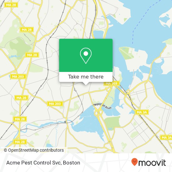 Acme Pest Control Svc map