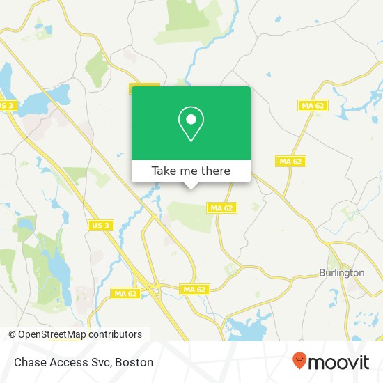 Mapa de Chase Access Svc