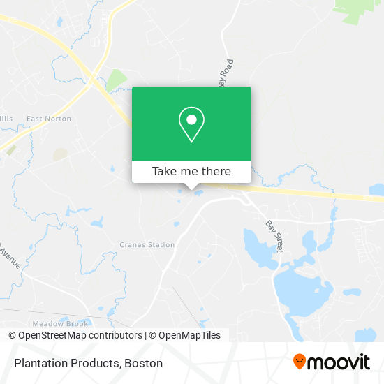 Plantation Products map