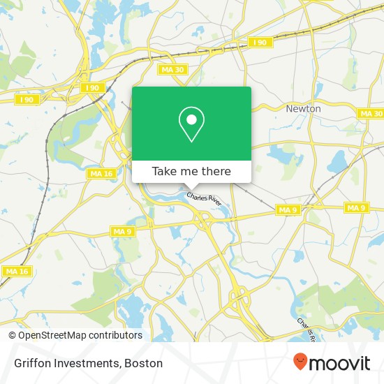 Griffon Investments map