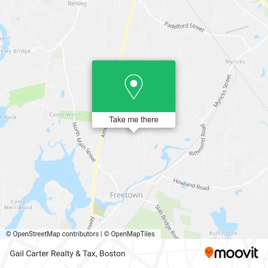 Gail Carter Realty & Tax map