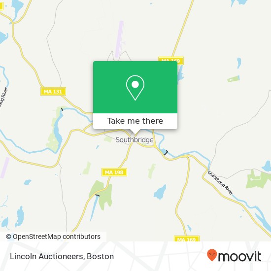 Mapa de Lincoln Auctioneers