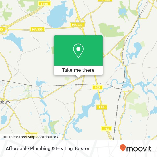 Mapa de Affordable Plumbing & Heating