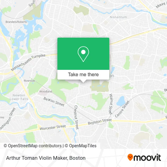 Arthur Toman Violin Maker map