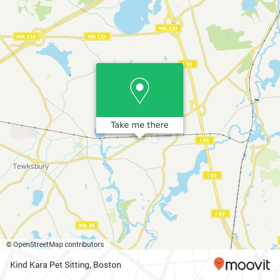 Mapa de Kind Kara Pet Sitting