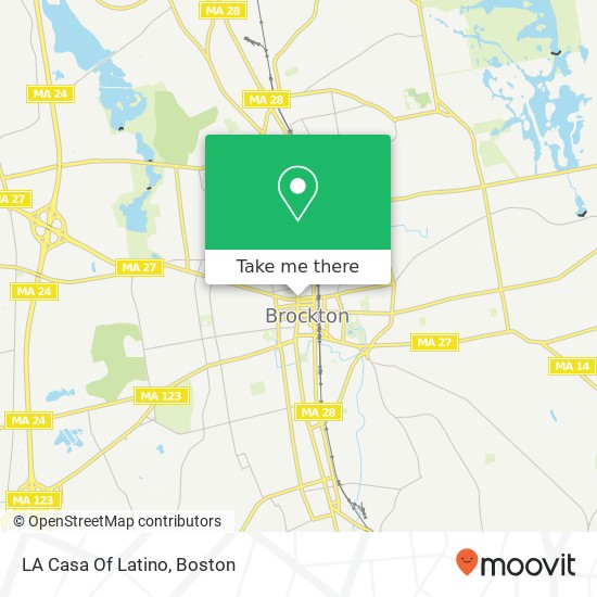 Mapa de LA Casa Of Latino