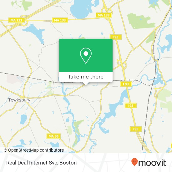 Real Deal Internet Svc map