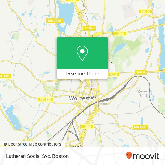 Lutheran Social Svc map