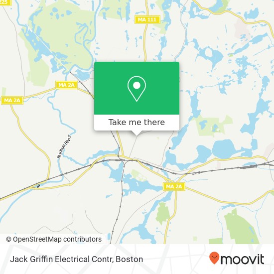 Jack Griffin Electrical Contr map