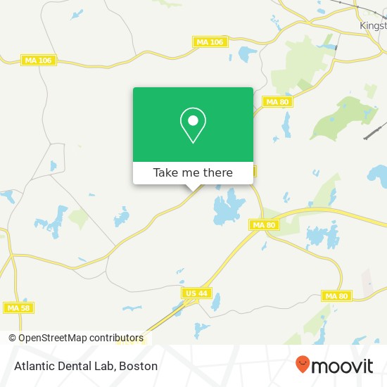 Mapa de Atlantic Dental Lab