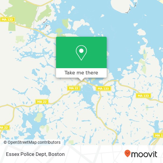 Essex Police Dept map