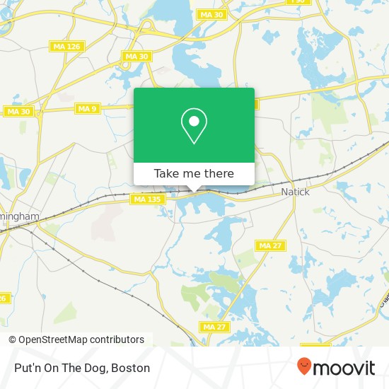 Mapa de Put'n On The Dog