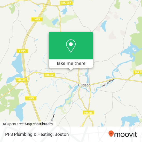 PFS Plumbing & Heating map